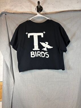 Grease Movie T Birds Cropped Tee